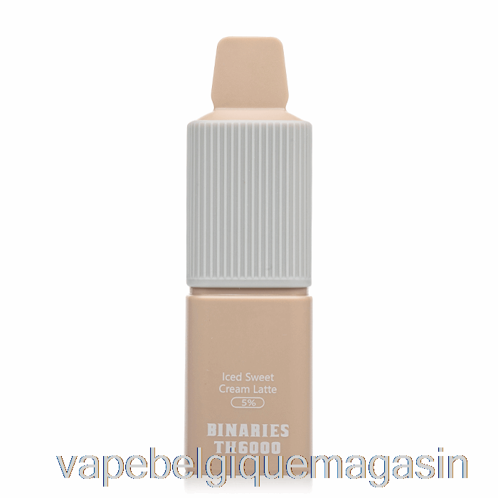 Vape Juice Horizon Binaires Th6000 Jetable Crème Glacée Latte